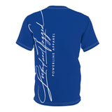 Short Sleeve - Straight Up Signature - Blue