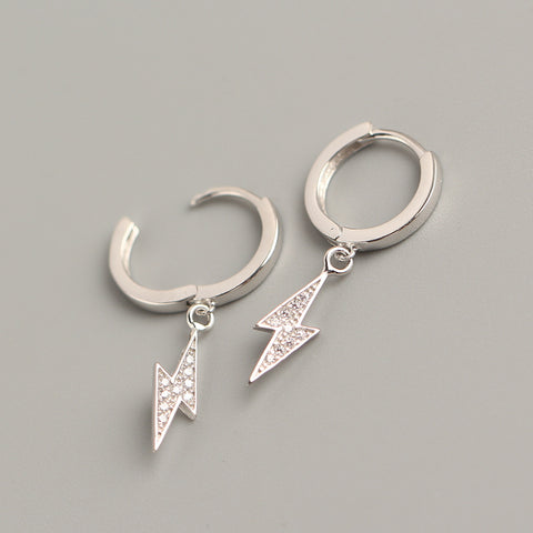 Diamond Lightning Earrings