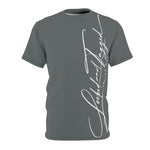 Short Sleeve - Straight Up Signature - Grey