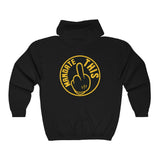 Hooded Zip Up - Mandate This - Yellow - Up To 5xl