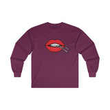 Long Sleeve - Cotter Lips - Red