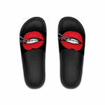 Slides - Cotter Lips Sandals - Black