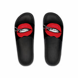 Slides - Cotter Lips Sandals - Black