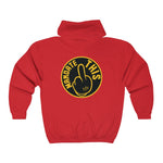 Hooded Zip Up - Mandate This - Yellow - Up To 5xl