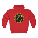 Hooded Zip Up - Mandate This - Yellow - Up To 5xl