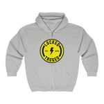 Hooded Zip Up - Back Bolt - Yellow