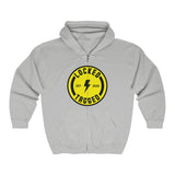 Hooded Zip Up - Back Bolt - Yellow