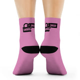 Socks - Bolt Crew Socks - Pink