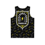 Sleeveless - The Crest - NAB - Black and Yellow