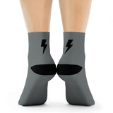 Socks - Simple Bolt Socks - Grey