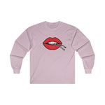 Long Sleeve - Cotter Lips - Red