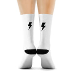 Socks - Simple Bolt Socks - White