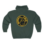Hooded Zip Up - Mandate This - Yellow - Up To 5xl