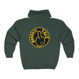 Hooded Zip Up - Mandate This - Yellow - Up To 5xl