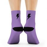 Socks - Simple Bolt Socks - Purps