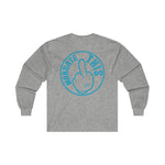Long Sleeve - Mandate This - Slanted LTL - Blu