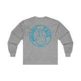Long Sleeve - Mandate This - Slanted LTL - Blu