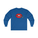 Long Sleeve - Cotter Lips - Red