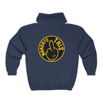 Hooded Zip Up - Mandate This - Yellow - Up To 5xl