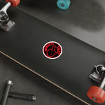 Sticker - Mandate This - Round Black/Red
