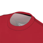 Short Sleeve - The Crest Premium - Burg and White