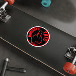 Sticker - Mandate This - Round Black/Red