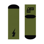 Socks - Bolt Crew Socks - Military G