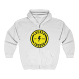 Hooded Zip Up - Back Bolt - Yellow