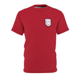 Short Sleeve - The Crest Premium - Burg and White