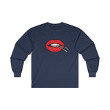 Long Sleeve - Cotter Lips - Red