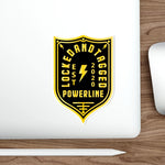 Sticker - The Crest - Black and Gold