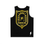 Sleeveless - The Crest Premium - Black and Golden