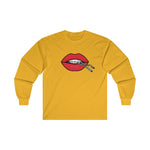 Long Sleeve - Cotter Lips - Red