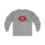 Long Sleeve - Cotter Lips - Red