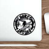 Sticker - Badge - White Camo