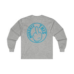 Long Sleeve - Mandate This - Slanted LTL - Blu