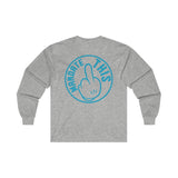 Long Sleeve - Mandate This - Slanted LTL - Blu