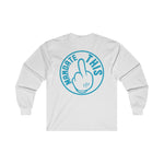 Long Sleeve - Mandate This - Slanted LTL - Blu