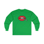 Long Sleeve - Cotter Lips - Red
