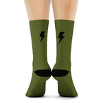 Socks - Simple Bolt Socks - Military G