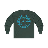 Long Sleeve - Mandate This - Slanted LTL - Blu