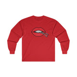 Long Sleeve - Cotter Lips - Red
