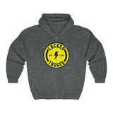 Hooded Zip Up - Back Bolt - Yellow
