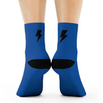 Socks - Simple Bolt Socks - Blues