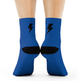 Socks - Simple Bolt Socks - Blues