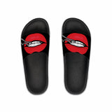 Slides - Cotter Lips Sandals - Black