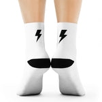 Socks - Simple Bolt Socks - White