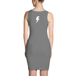 Dress - The Simple Bolt Dress - Grey