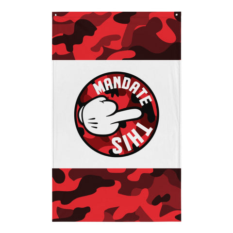 Flag - Mandate This - Red Camo