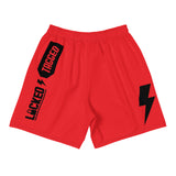Shorts - Bolt Athletic Long Shorts - Red